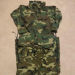 US Army Rain Parka and Pants